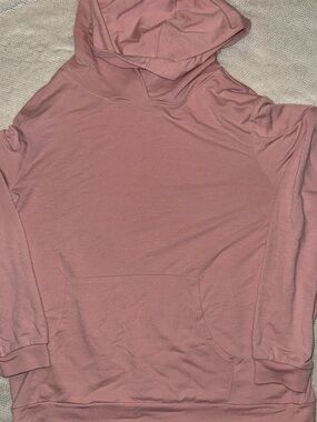 For The Republic Hooded Pullover in Dusty Pink